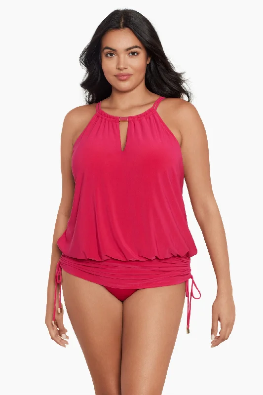 Plus Size Solid Susan One Piece Swimsuit