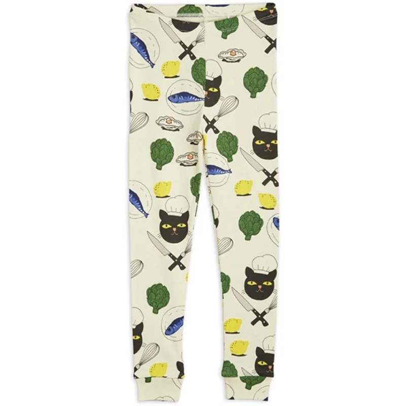 Mini Rodini Chef Cat Aop Leggings Multi