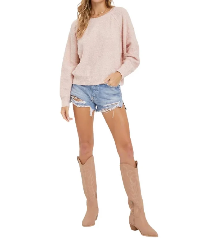 Oversized Women Sweater for a Cozy and Fashionable LookAvery Sweater In Pink