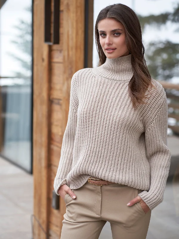 Striped Women Sweater with a Timeless PatternCandice Cashmere Sweater