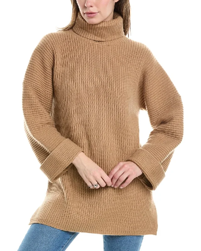 Open - Front Women Sweater for Easy LayeringMax Mara Dula Wool & Cashmere-Blend Sweater