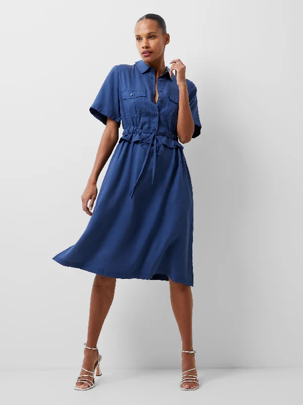 Empire Waist Women Dress to Accentuate the Bust and Conceal the WaistArielle Shirt Dress