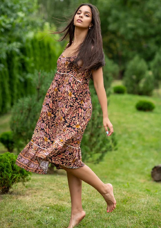 Ruffled Women Dress with Multiple Layers for a Playful and Girly StyleMudi Amber Dress