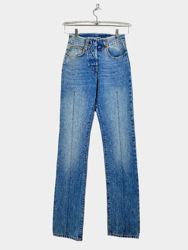 Straight - leg women jeans with a classic and timeless appealBlue Le Chouchou