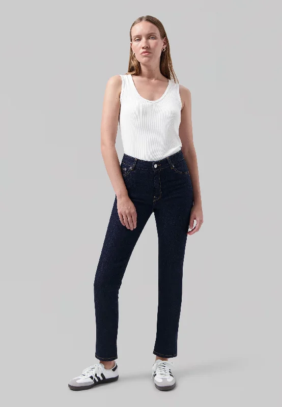 Dark - wash women jeans for a sophisticated and slimming effectRegular Swan - Strong Blue