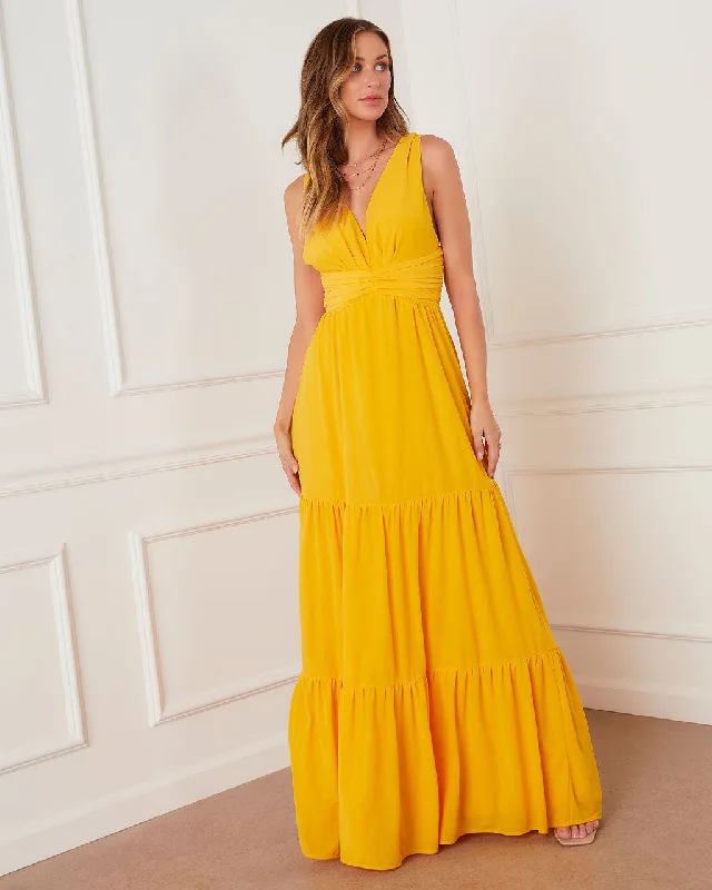 Ball Gown Women Dress with a Full Skirt for a Princess - like LookMargaux Tiered Maxi Dress