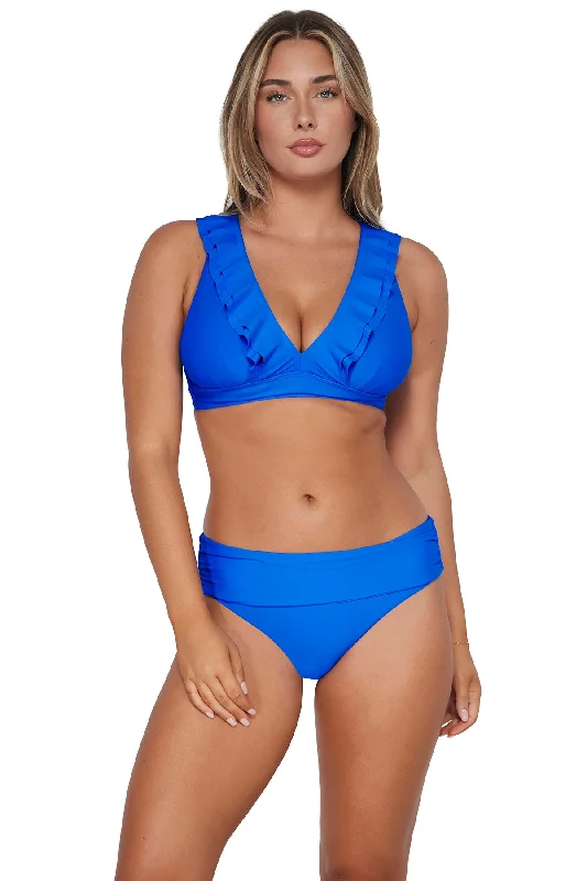 Sunsets Electric Blue Willa Wireless Top